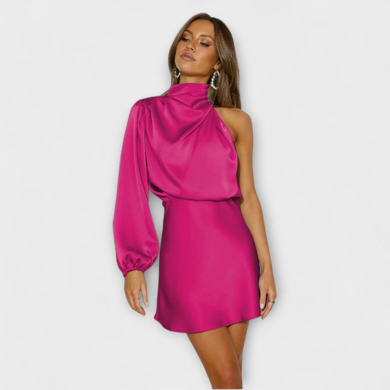 Mara - Vestido Mini con Drapado