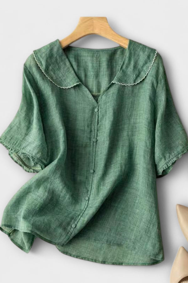 Brenda - Camisa de lino