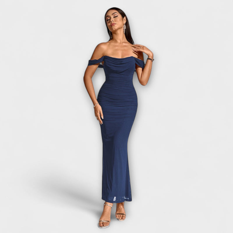 Ione - Vestido Bodycon con Hombros Descubiertos