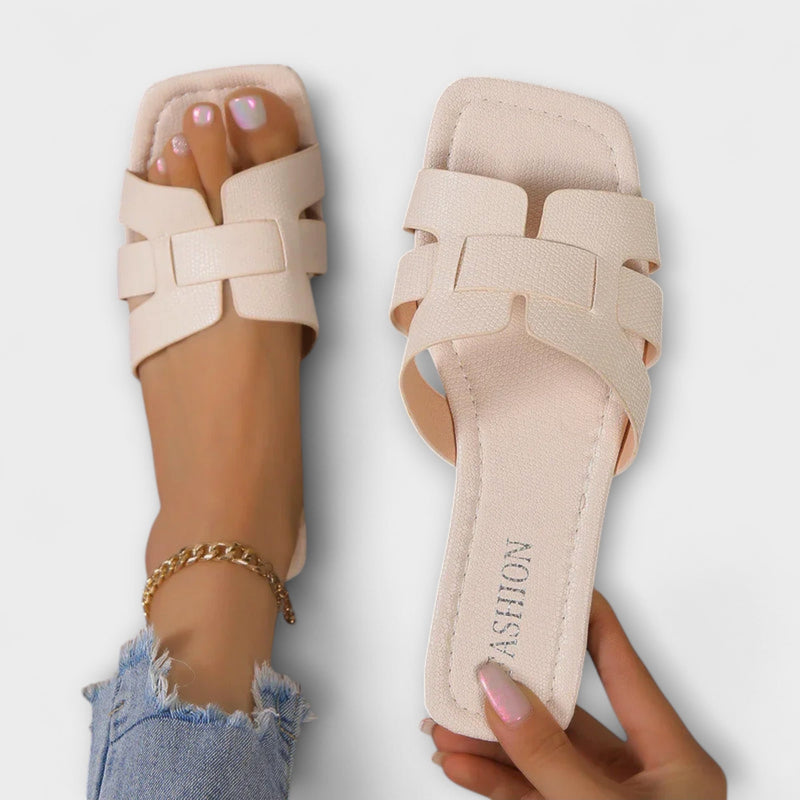 Diva - Sandalias planas para mujeres