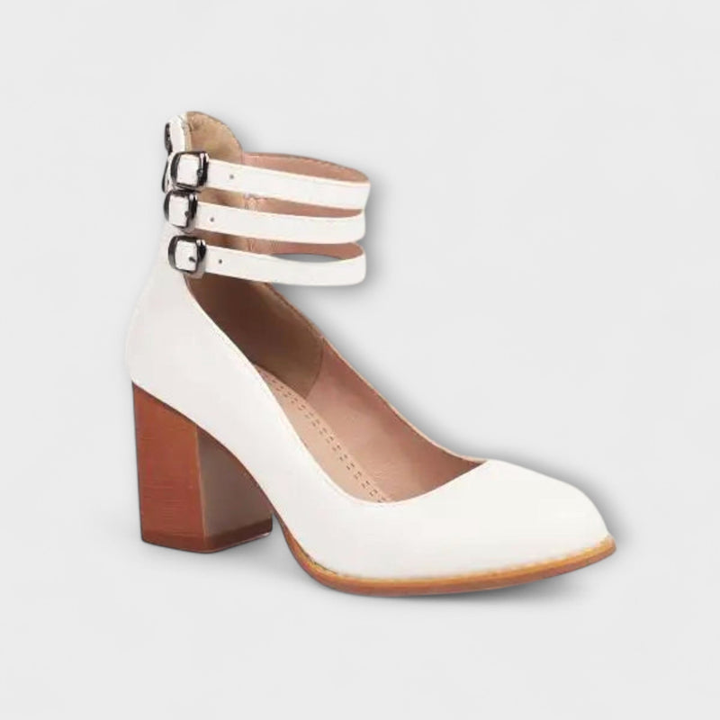 Alira – Zapatos de tacón con diseño de tiras en el tobillo