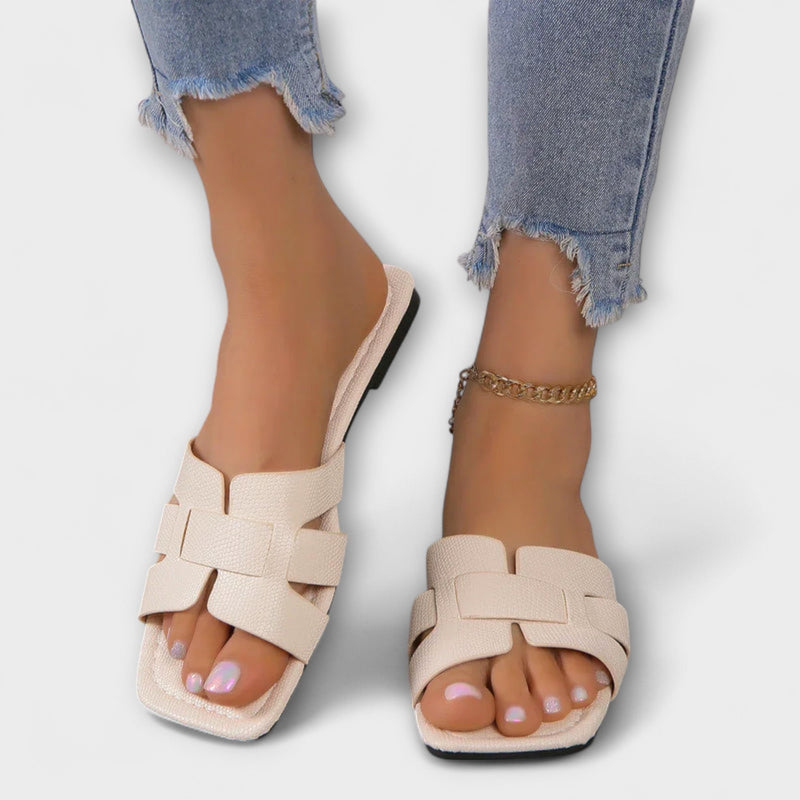 Diva - Sandalias planas para mujeres