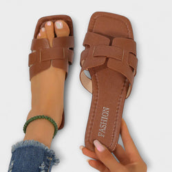 Diva - Sandalias planas para mujeres