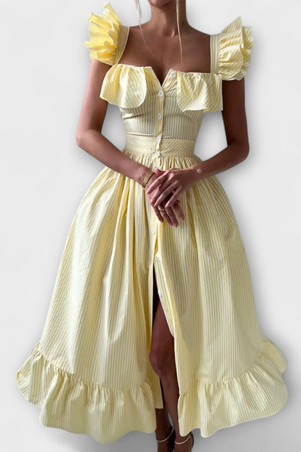 Lia - Vestido con Volantes
