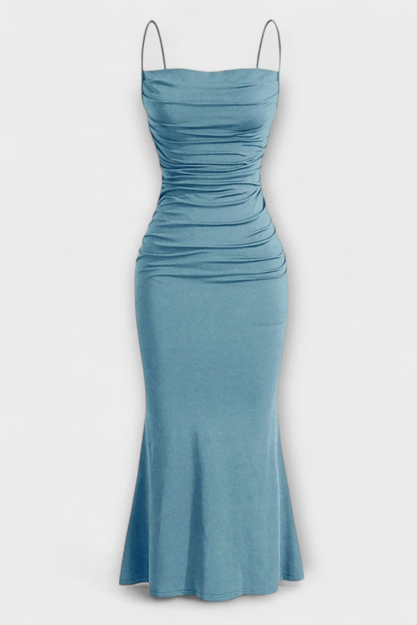 Mia Muse - Elegante vestido maxi de fiesta
