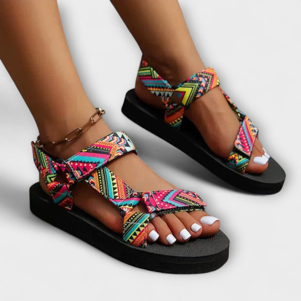 Sandalias Planas de Dama de Cuerda de Cáñamo para el Verano