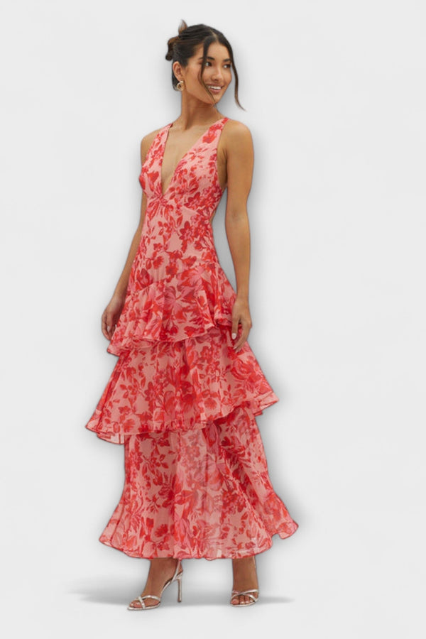 Faye - Vestido Midi Bloom Shift