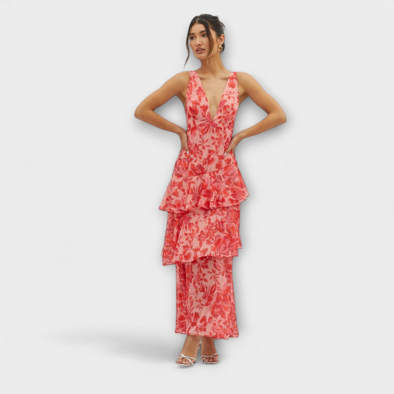 Faye - Vestido Midi Bloom Shift
