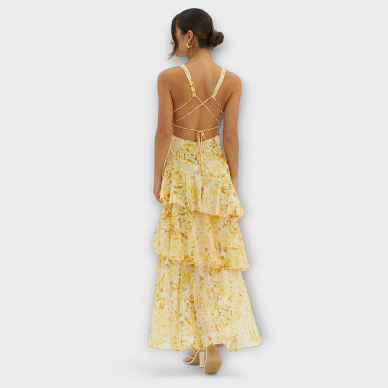Faye - Vestido Midi Bloom Shift