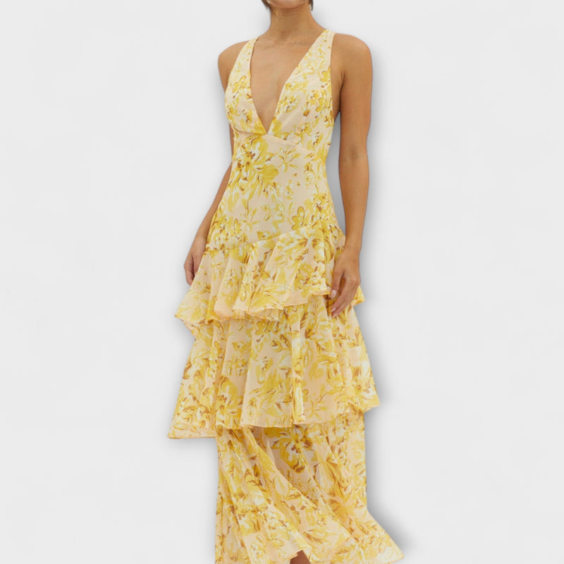 Faye - Vestido Midi Bloom Shift