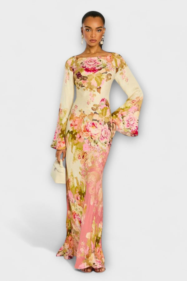 Kelly - Maxivestido para fiestas en el jardín