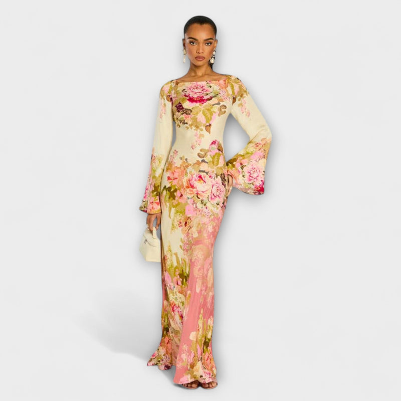 Kelly - Maxivestido para fiestas en el jardín