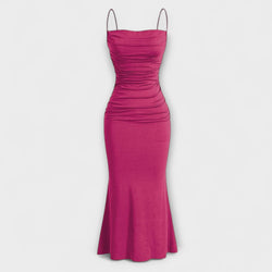 Mia Muse - Elegante vestido maxi de fiesta