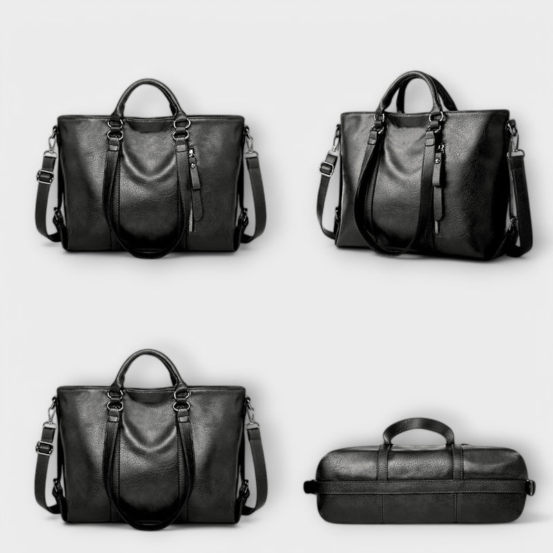Gran bolso de cuero