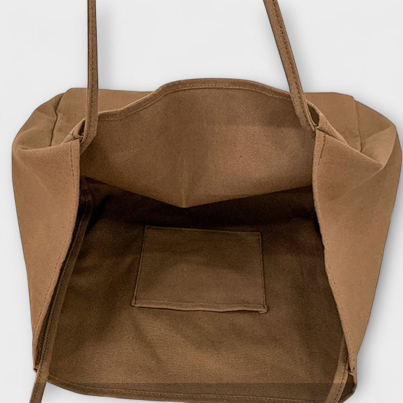 Bolsa de compras de lona grande y de alta calidad