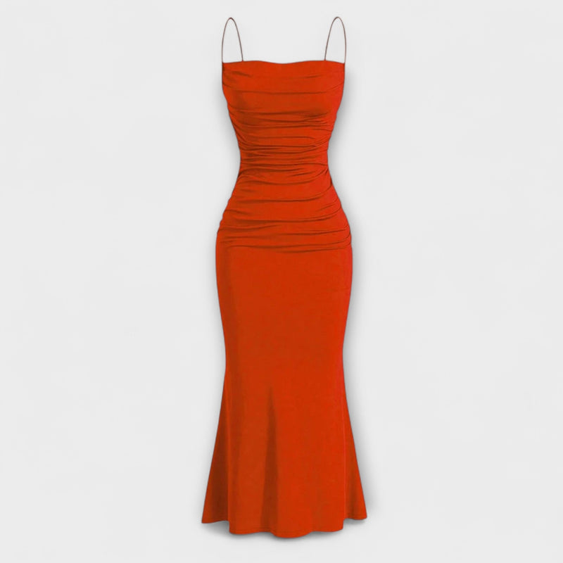 Mia Muse - Elegante vestido maxi de fiesta