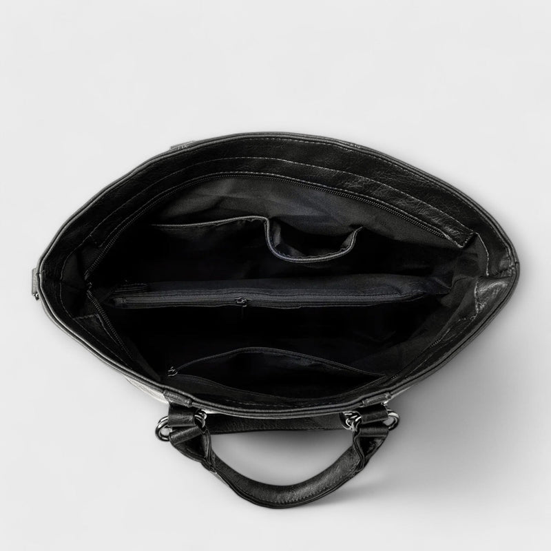 Gran bolso de cuero