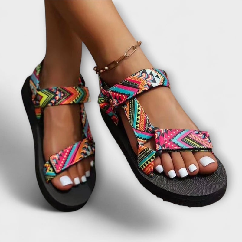 Sandalias Planas de Dama de Cuerda de Cáñamo para el Verano