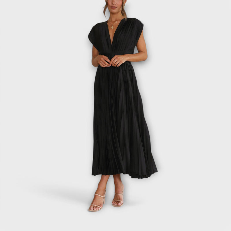 Maria - Vestido plisado elegante