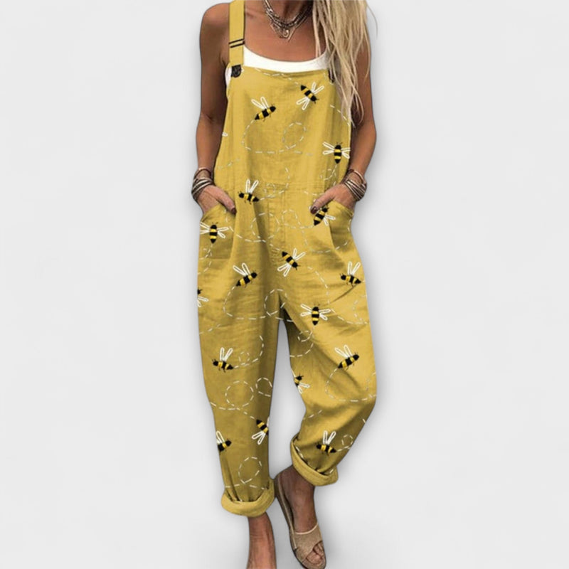 Zerva - Pantalones de Tirantes Abejas Felices