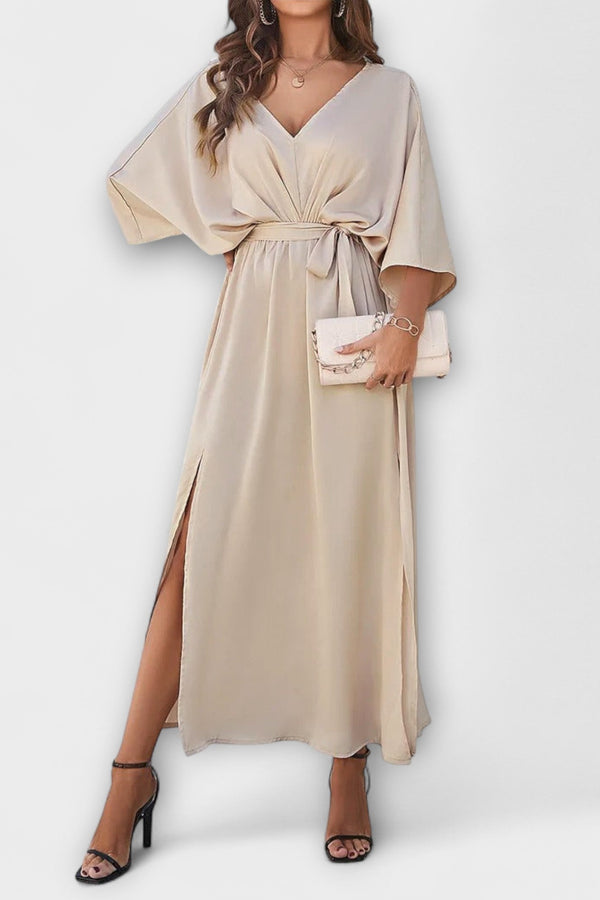 Sabrina - Vestido maxi con escote en V