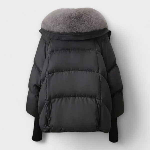 Lucyna - Chaqueta Elegante con Piel