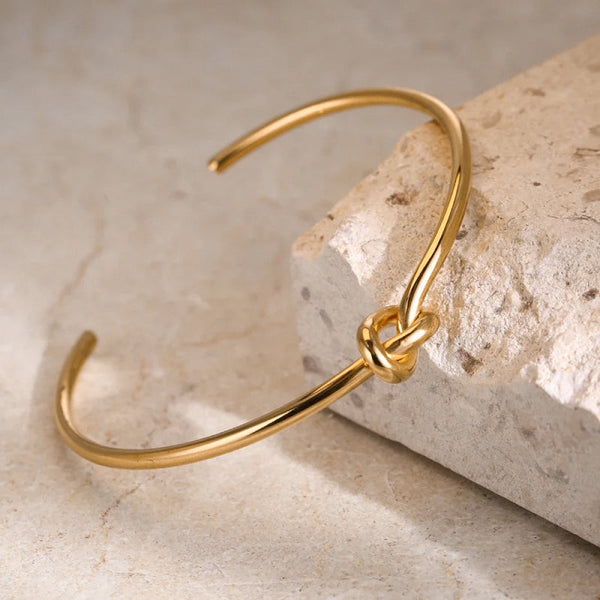 Pulsera ajustable de nudo vintage