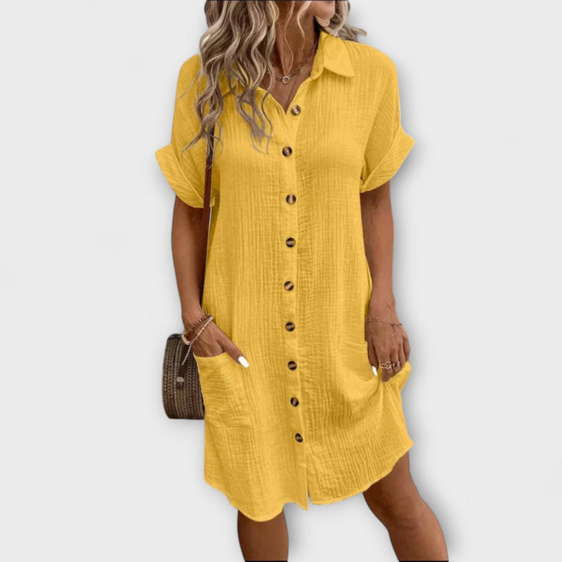 Aria - Vestido Polo Clásico Casual