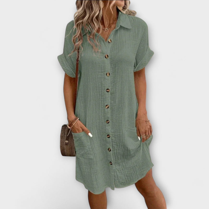 Aria - Vestido Polo Clásico Casual