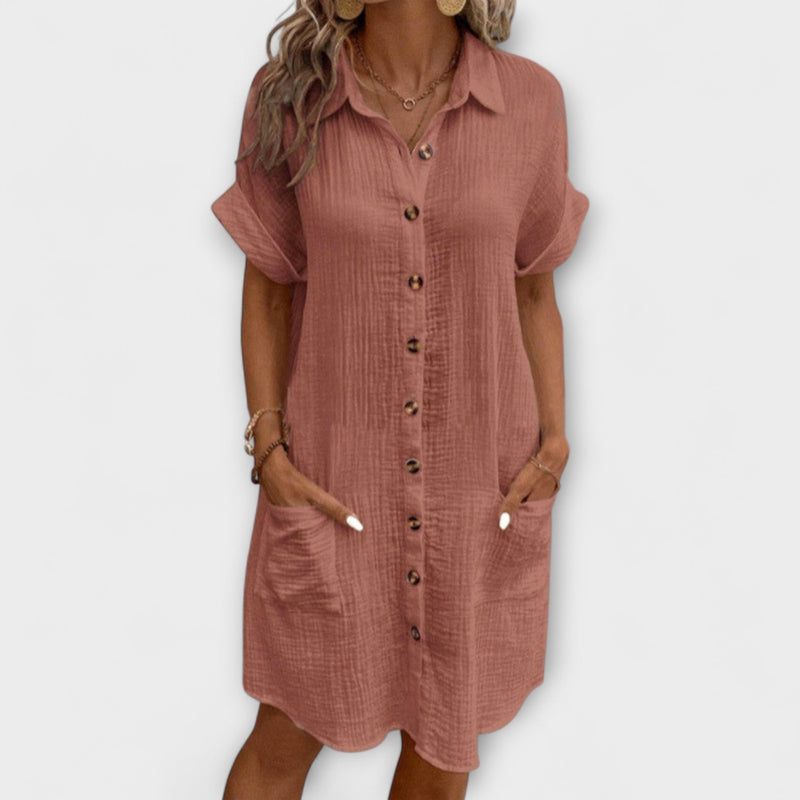 Aria - Vestido Polo Clásico Casual