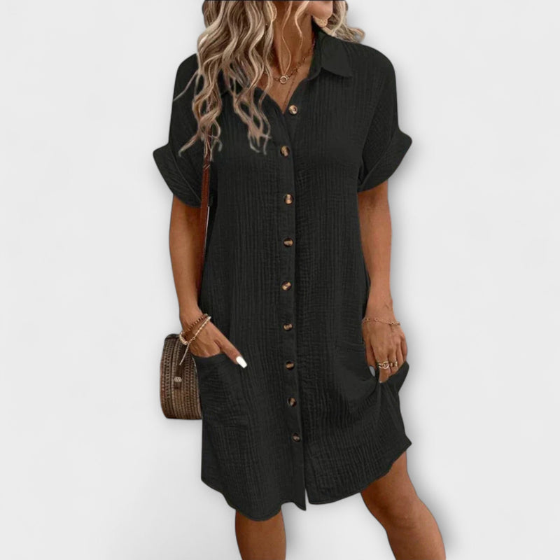 Aria - Vestido Polo Clásico Casual