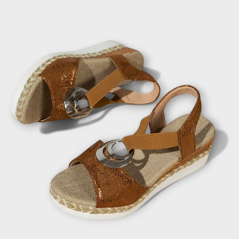 Sandalias de confort para damas