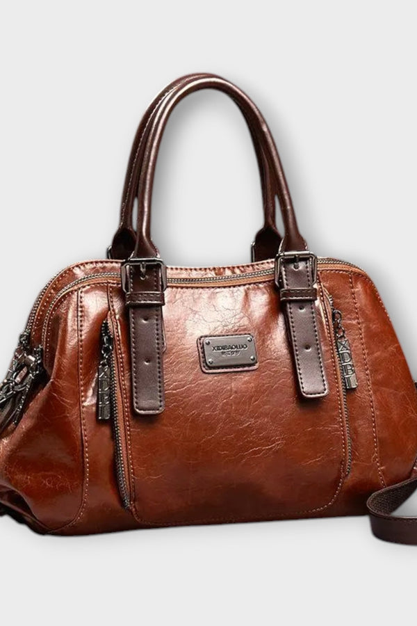 Lora. - Elegante bolsa de hombro vintage