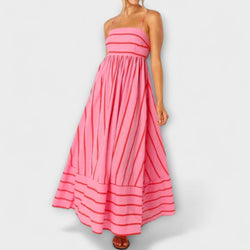 Svea - Maxi vestido en Bare Bloom