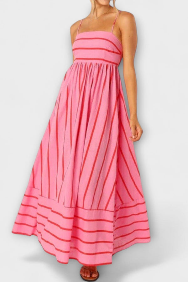 Svea - Maxi vestido en Bare Bloom