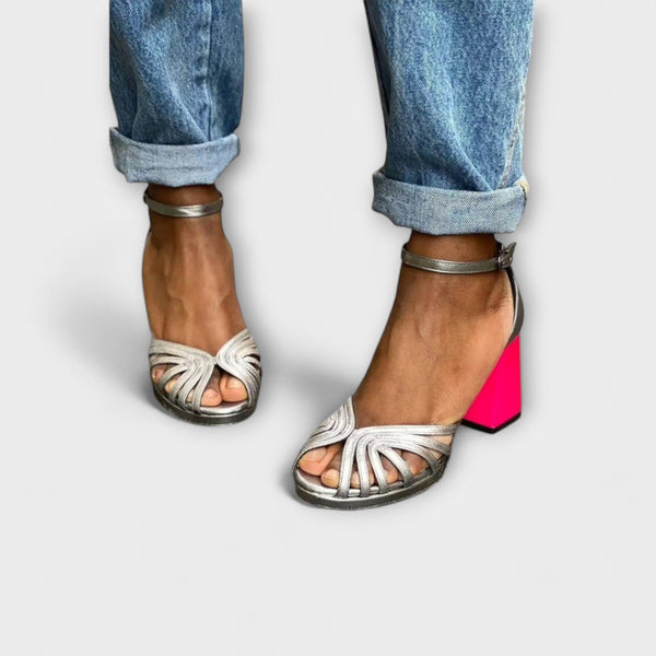 Naelle - Sandalias Elegantes y Brillantes
