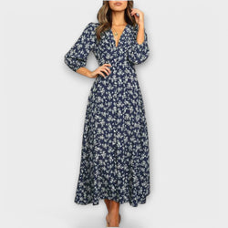 Vestido Maxí de Flores para Damas