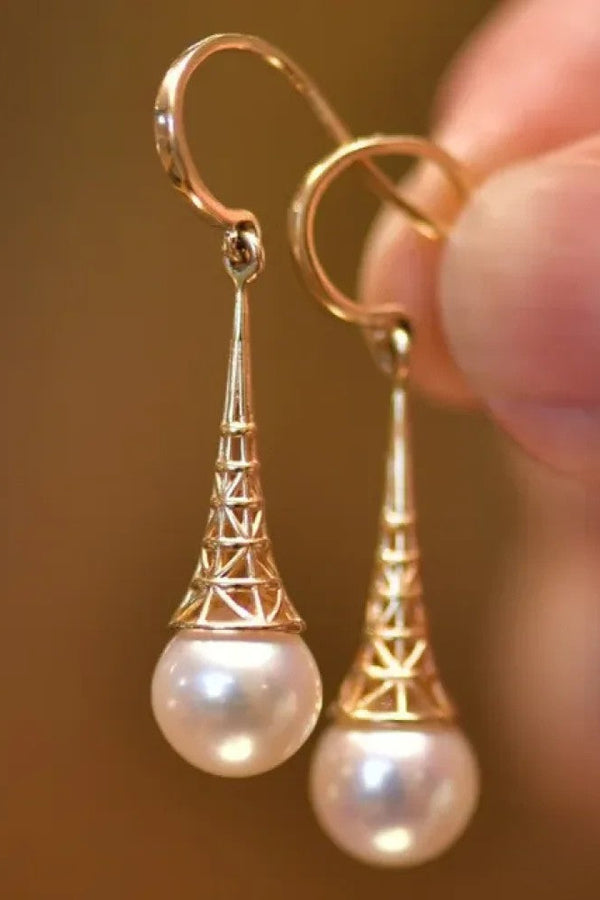 Pendientes de Perlas Vintage