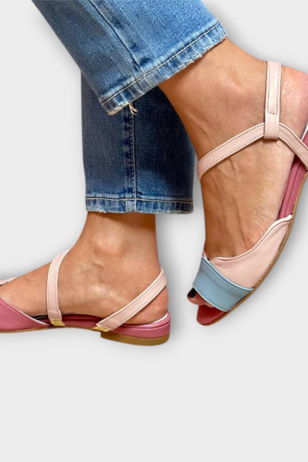 Roselina – Juego de colores en tacones bloque
