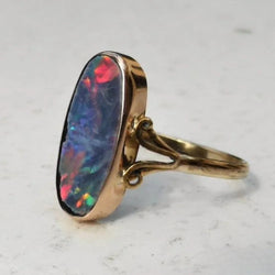 Anillo Retro de Ópalo Bunter