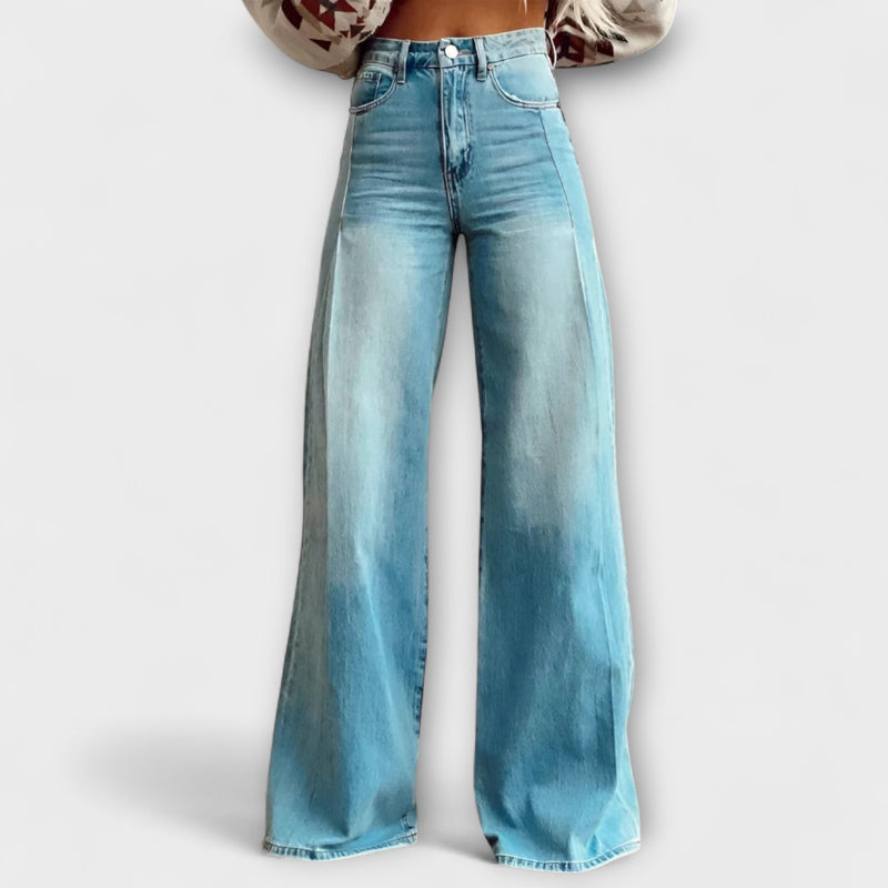 Hannah - Pantalones de pierna ancha