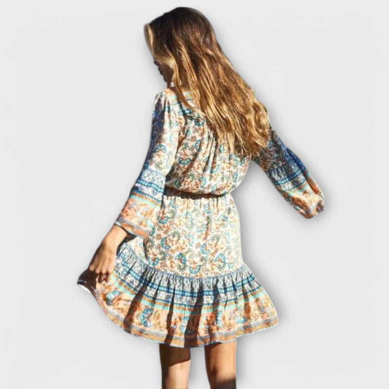 Keitha - Vestido Boho Corto