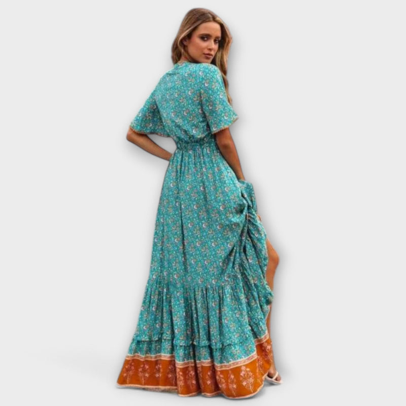 Sirva - Vestido Maxí Boho