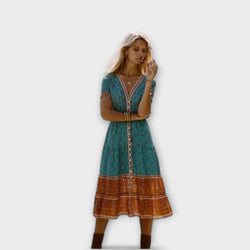 Ranya - Vestido Boho Midi