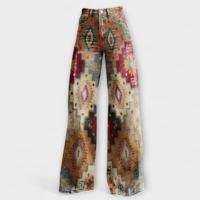 Hannah - Pantalones de pierna ancha