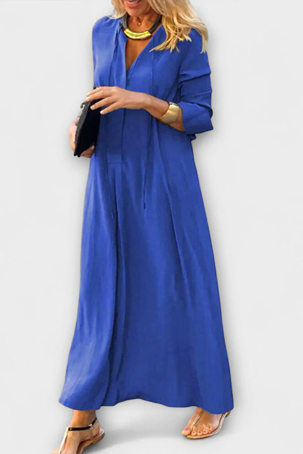 Hannalore - Vestido Maxi Cómodo