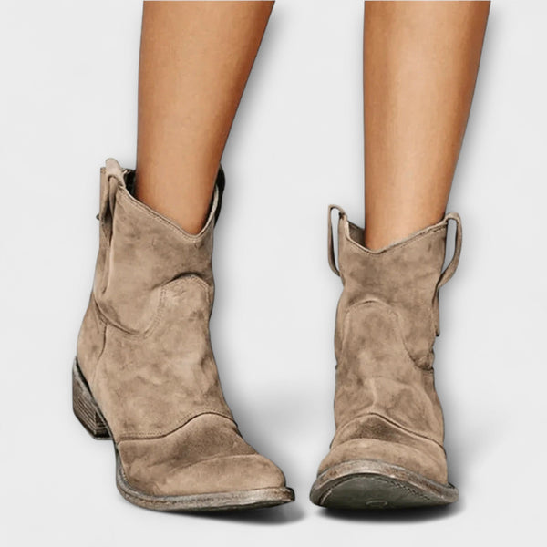 Marla - Botas de ante estilo Savannah