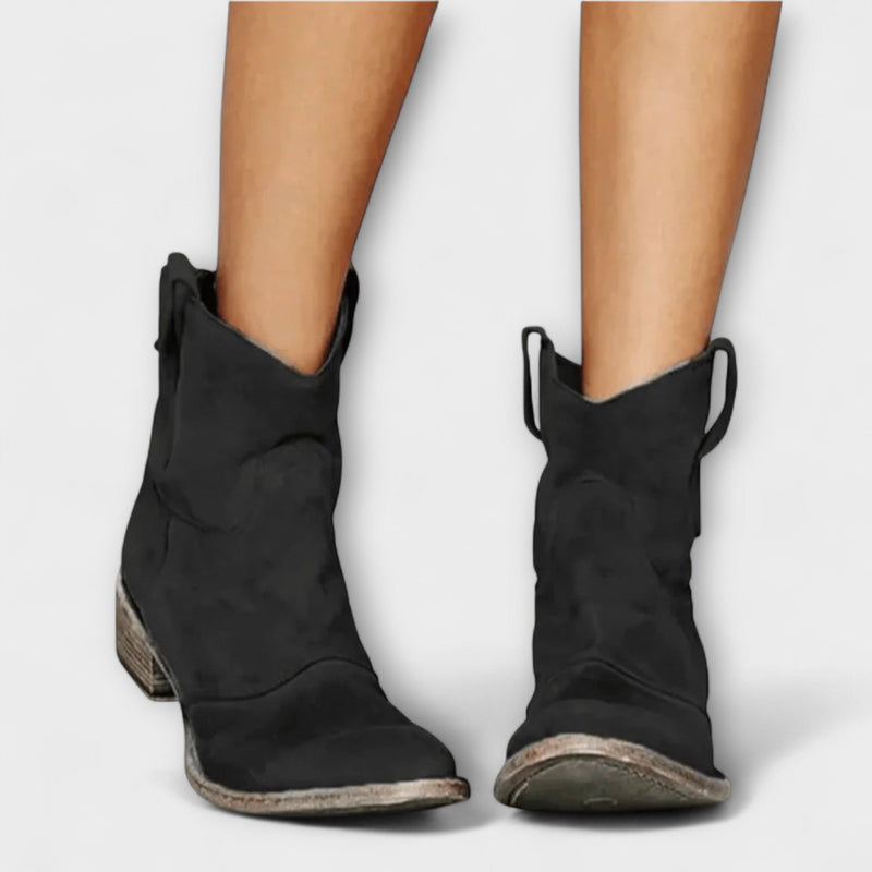 Marla - Botas de ante estilo Savannah
