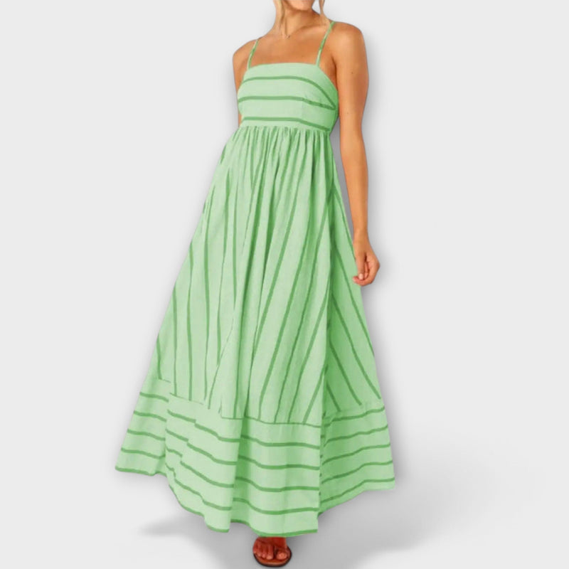 Svea - Maxi vestido en Bare Bloom