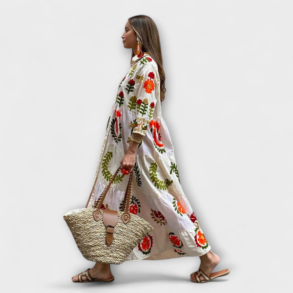Diona - Elegante vestido de flores